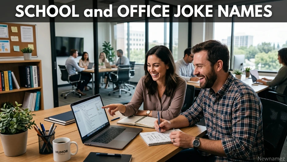 School and Office Joke Names