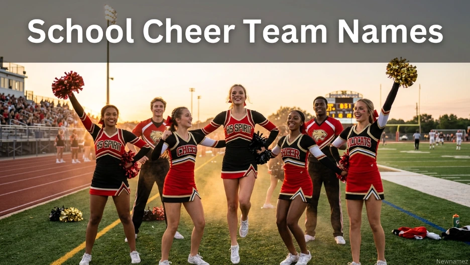 School Cheer Team Names