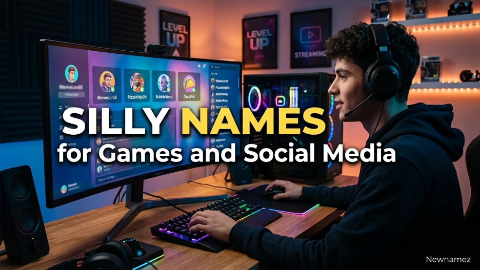 Silly Names for Games and Social Media