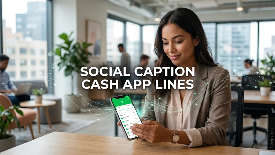 Social Caption Cash App Lines