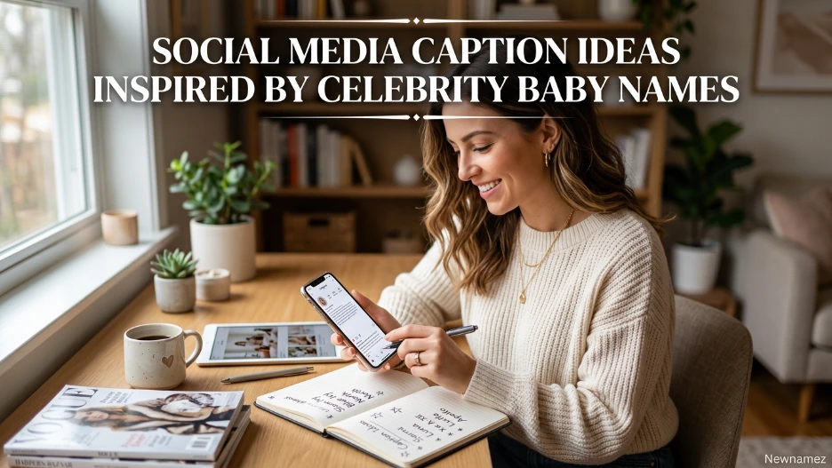 Social Media Caption Ideas Inspired by Celebrity Baby Names