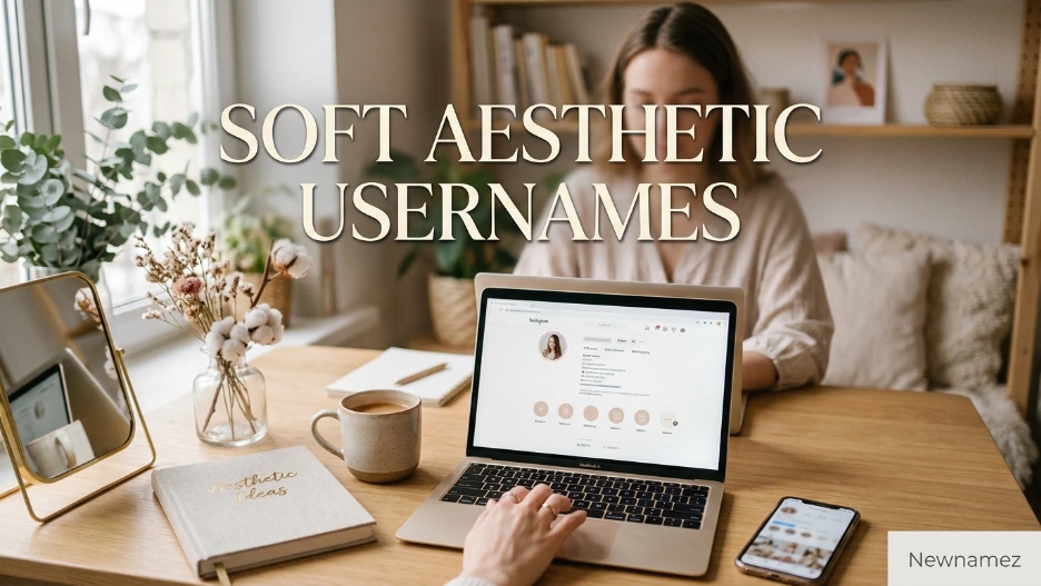 Soft Aesthetic Usernames