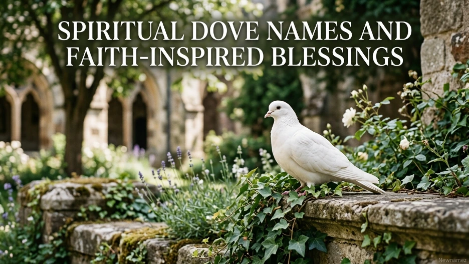 Spiritual Dove Names and Faith-Inspired Blessings