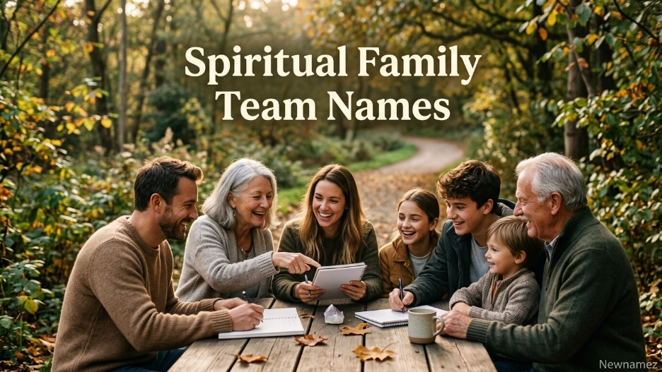 Spiritual Family Team Names