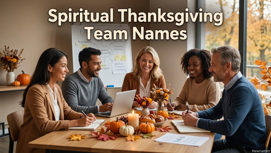 Spiritual Thanksgiving Team Names
