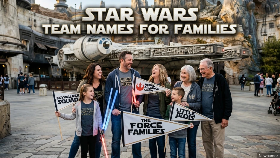 Star Wars Team Names for Families