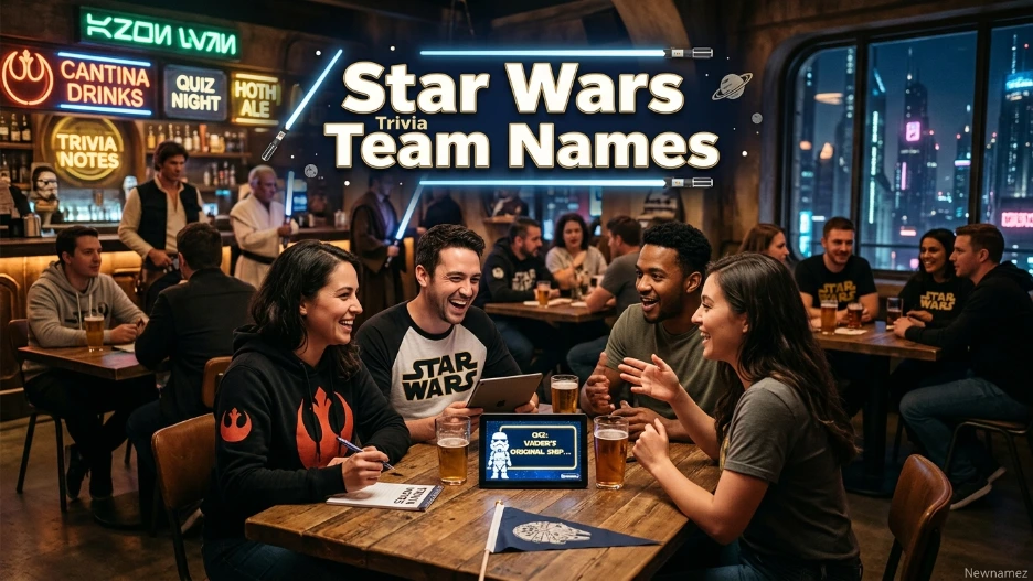 Star Wars Trivia Team Names