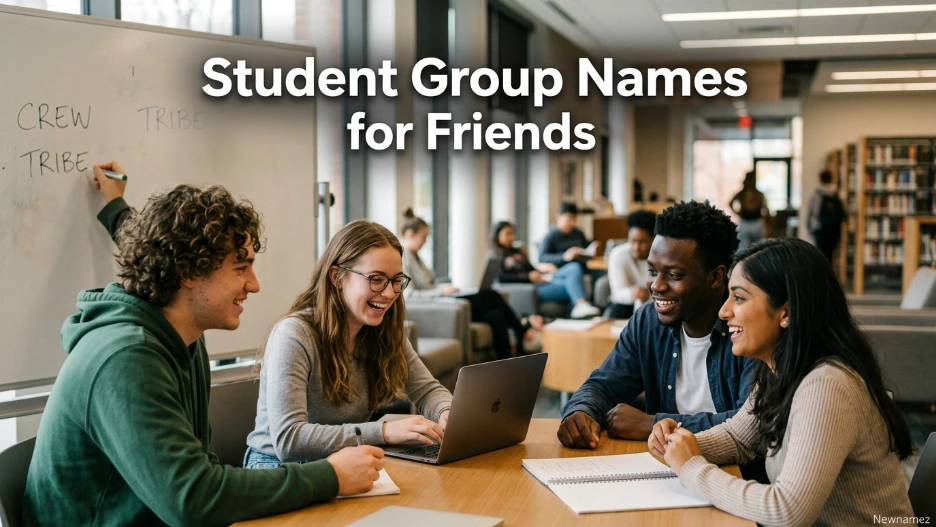 Student Group Names for Friends