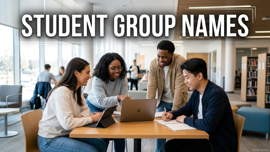 Student Group Names