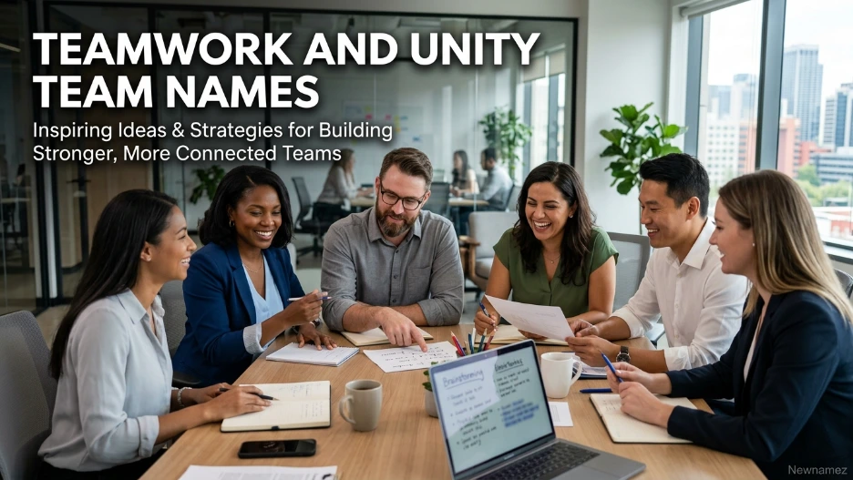 Teamwork and Unity Team Names