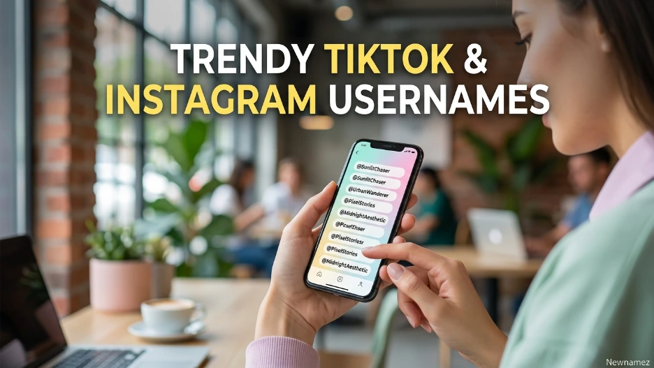 Trendy TikTok & Instagram Usernames