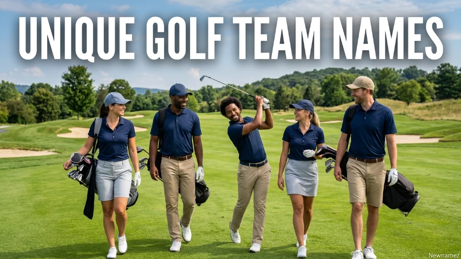 Unique Golf Team Names