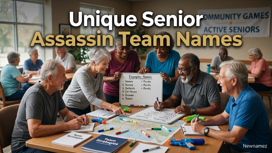 Unique Senior Assassin Team Names